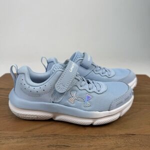 New Little Kids Under Armour GPS Assert 10 AC Blue Sneaker Shoes Sz 12 C